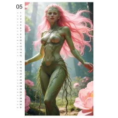   Wild Fantasy 2027 - ερωτικό ημερολόγιο τοίχου (10 τεμ.)