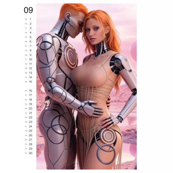 Wild Fantasy 2027 - ερωτικό ημερολόγιο τοίχου (1 τεμ.)