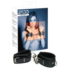   ZADO - δερμάτινες χειροπέδες καρπειών (μαύρο)
