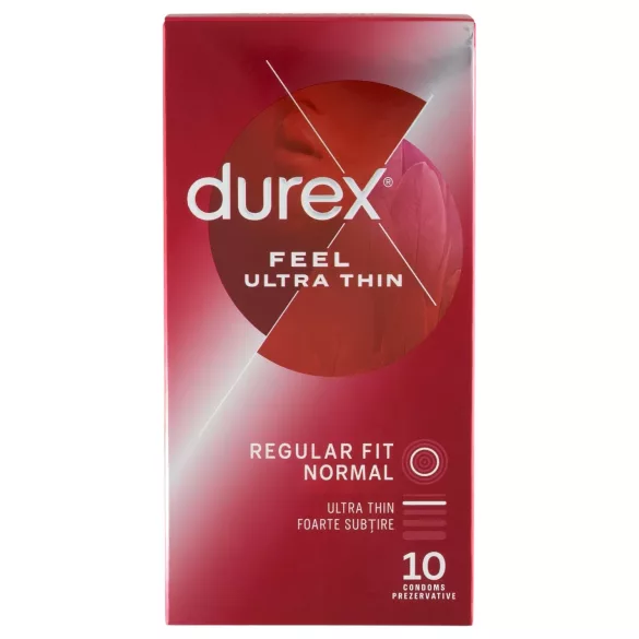 Durex - προφυλακτικά ultra thin - φυσική αίσθηση - 10 τεμάχια