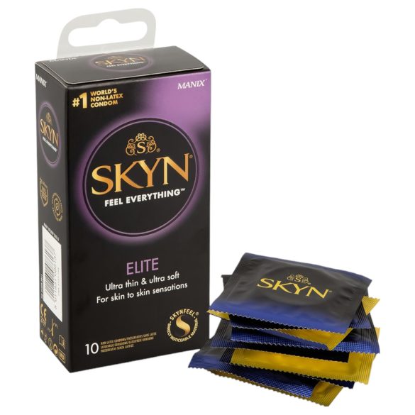 Manix SKYN Elite - εξαιρετικά λεπτά προφυλακτικά χωρίς λάτεξ (10 τεμ)