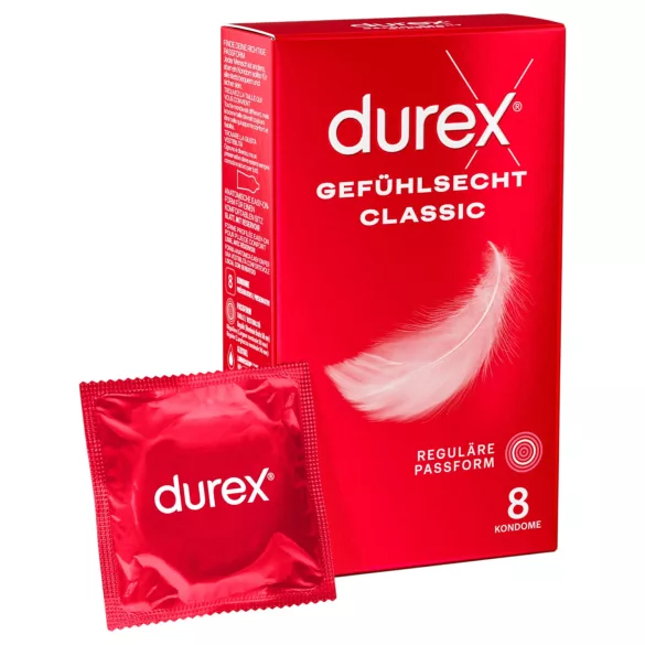 Durex - προφυλακτικά extra λεπτά (8 τεμ.)