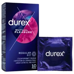   Durex Mutual Pleasure - προφυλακτικά με καθυστέρηση εκσπερμάτισης 10 τεμάχια