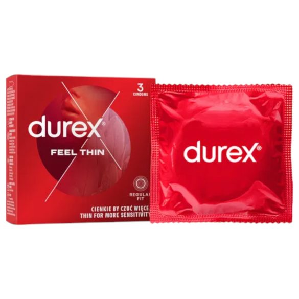Durex Feel Thin - Ρεαλιστική αίσθηση προφυλακτικού (3 τεμ)