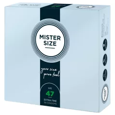   Mister Size - λεπτό προφυλακτικό 47mm - 36 τεμάχια