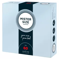   Mister Size - λεπτό προφυλακτικό - 60mm - 36 τεμάχια