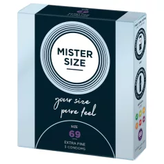   Mister Size - λεπτό προφυλακτικό - 69mm - 3 τεμάχια