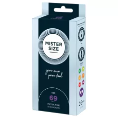   Mister Size - λεπτό προφυλακτικό - 69mm - 10 τεμάχια
