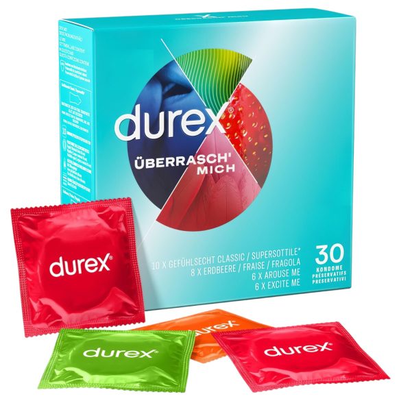 Durex - Πακέτο Αρωματισμένων Προφυλακτικών (30 τεμ)