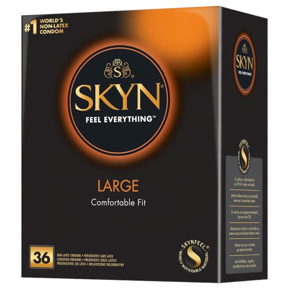 Manix SKYN Large - Λατέξ Χωρίς, 36 τεμάχια ασφαλείας