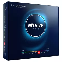   My.Size Pro - εξαιρετικά λεπτό προφυλακτικό - 60 mm (36 τεμάχια)