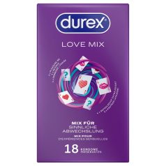   Durex - προφυλακτικά Love Mix - ποικιλία 18 τεμάχια