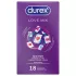 Durex - προφυλακτικά Love Mix - ποικιλία 18 τεμάχια