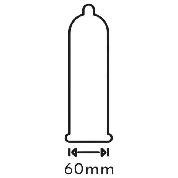Secura Μελιτζάνα - μεγάλο προφυλακτικό - 60mm - 100 τμχ
