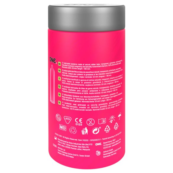 ONE - προφυλακτικά με γεύσεις - ποικιλία - 12 τεμάχια