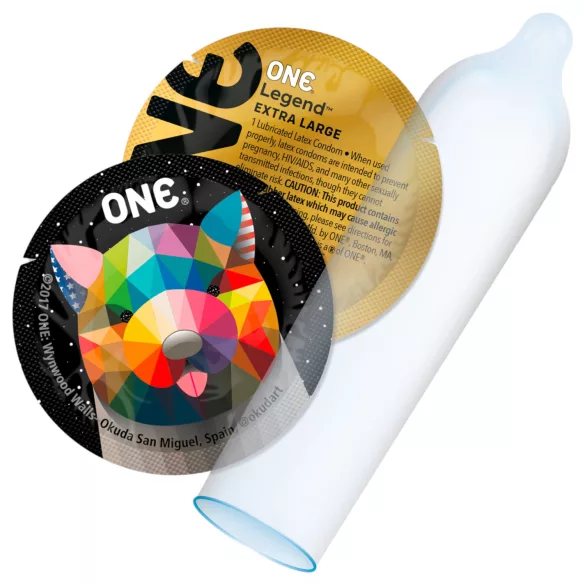 ONE Legend - XL προφυλακτικά - μεγάλη διάμετρος - 12 τεμάχια