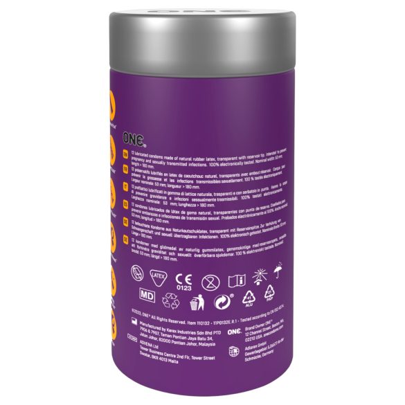 ONE - προφυλακτικά ανάμεικτων αισθήσεων - σετ 12 τεμαχίων