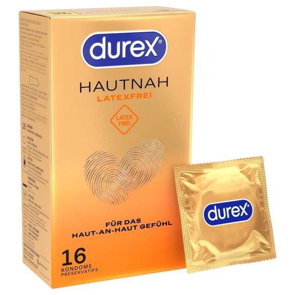 Durex Hautnah - προφυλακτικό χωρίς λάτεξ - 16 τεμάχια