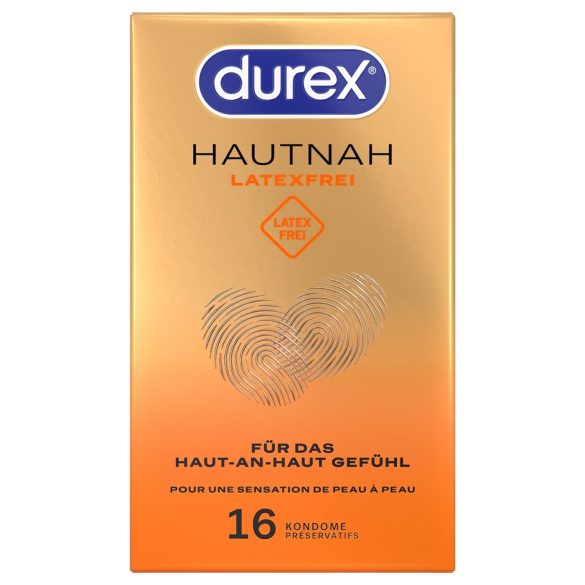 Durex Hautnah - προφυλακτικό χωρίς λάτεξ - 16 τεμάχια