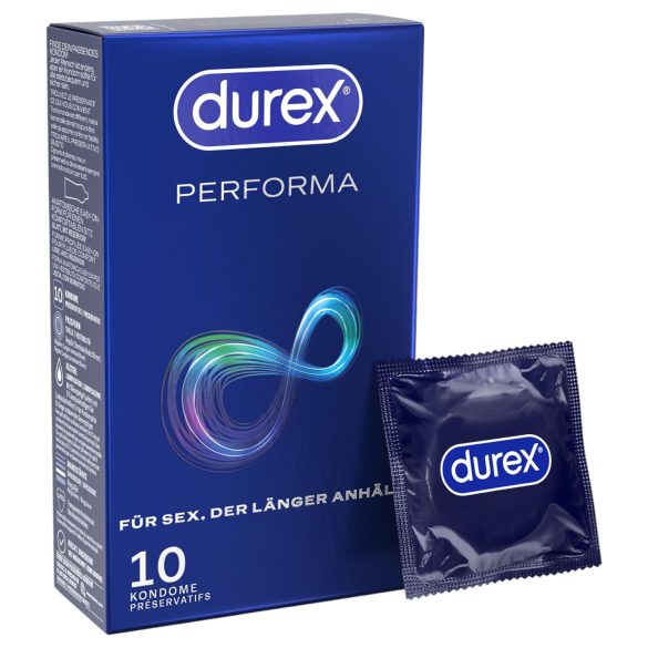 Durex Performa - προφυλακτικά καθυστέρησης - 10 τεμάχια