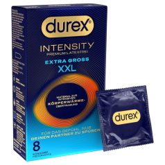   Durex Intensity XXL - προφυλακτικά χωρίς λάτεξ (8 τεμ)