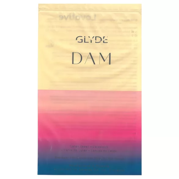 GLYDE - οδοντιατρικό φράγμα vegan latex - βανίλια