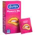 Ντουρέξ Pleasure Me - προφυλακτικά με ραβδώσεις και κουκκίδες (10 τεμ.)