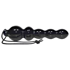   You2Toys Black Jack - πρωκτικό δονητής με χάντρες - μαύρο