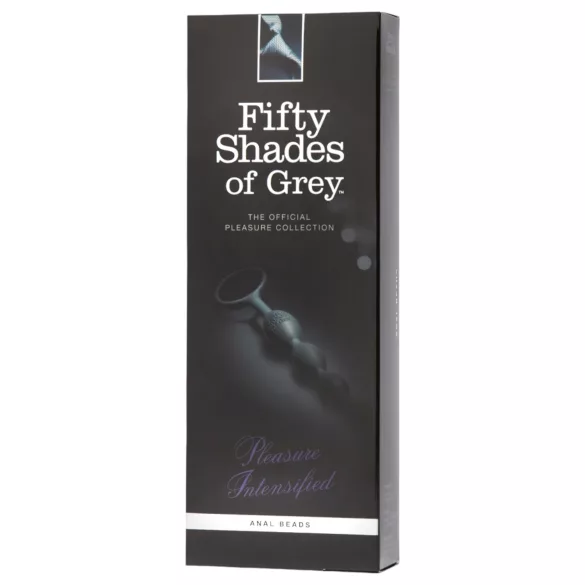 Fifty Shades of Grey - πρωκτικό ομοίωμα με χάντρες - γκρι