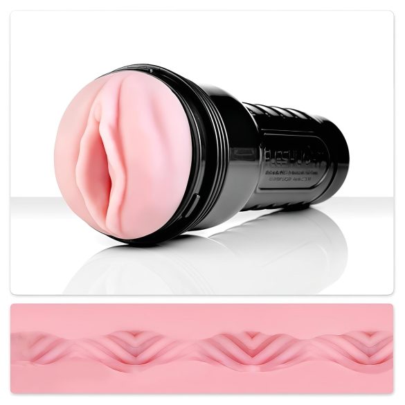 Fleshlight - τεχνητός κόλπος για άνδρα - όρθια δίνη - ροζ