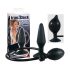 You2Toys True Black - φουσκωτός διαστολέας πρωκτού (μαύρο)