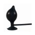 You2Toys True Black - φουσκωτός διαστολέας πρωκτού (μαύρο)