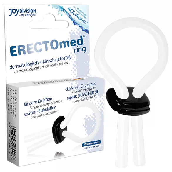 ERECTOmed - δαχτυλίδι πέους ρυθμιζόμενο - σιλικόνη