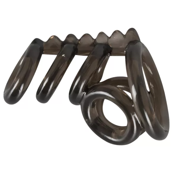 Bad Kitty - δαχτυλίδι πέους και όρχεων με καρφιά