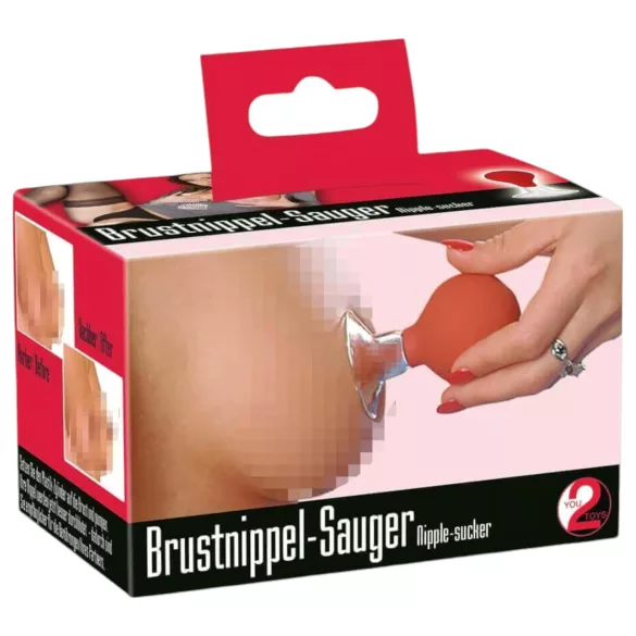 You2Toys - αντλία αναρρόφησης θηλών για γυναίκες (1 τεμ.)