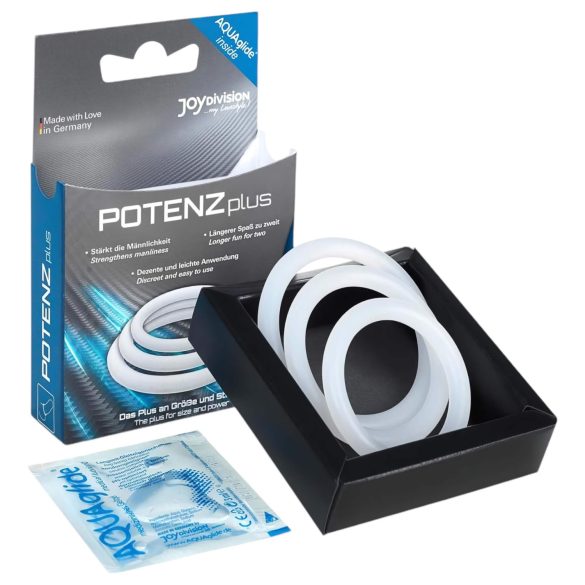 POTENZplus Δακτύλιος Πέους - σετ (3 τεμ.)