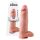 King Cock 12 Μεγάλo Ομοίωμα με Όρχεις (30 cm) - Φυσικό
