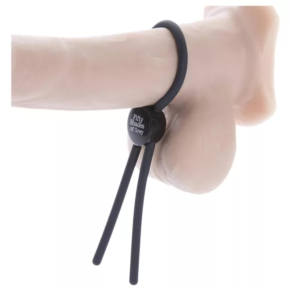 Fifty Shades of Grey - Δαχτυλίδι πέους - ελαστικό - γκρι