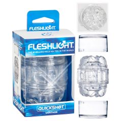   Fleshlight Quickshot Vantage - ανδρικός travel αυνανιστής διαφανές