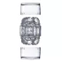 Fleshlight Quickshot Vantage - ανδρικός travel αυνανιστής διαφανές