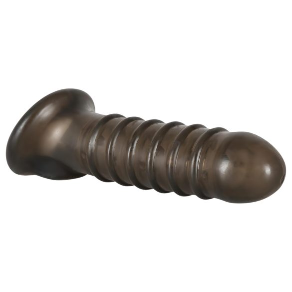 Rebel - προέκταση πέους με ραβδώσεις - γκρι