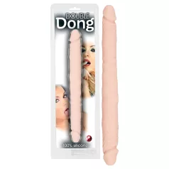   You2Toys - διπλό ομοίωμα πέους - σιλικόνη - φυσικό χρώμα
