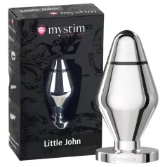   Mystim Little John - μικρό ηλεκτρικό πρωκτικό βύσμα (ασημί)