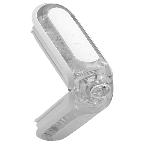 TENGA Flip Zero - ανδρικό masturbator - λευκό - σούπερ αίσθηση