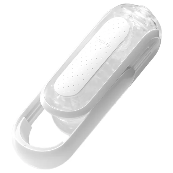 TENGA Flip Zero - ανδρικό masturbator - λευκό - σούπερ αίσθηση