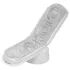 TENGA Flip Zero - ανδρικό masturbator - λευκό - σούπερ αίσθηση