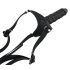 You2Toys - Σιλικόνη Strap-On - Προσαρμοζόμενο Δονητής (Μαύρο)