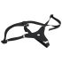 You2Toys - Σιλικόνη Strap-On - Προσαρμοζόμενο Δονητής (Μαύρο)