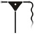 You2Toys - Σιλικόνη Strap-On - Προσαρμοζόμενο Δονητής (Μαύρο)