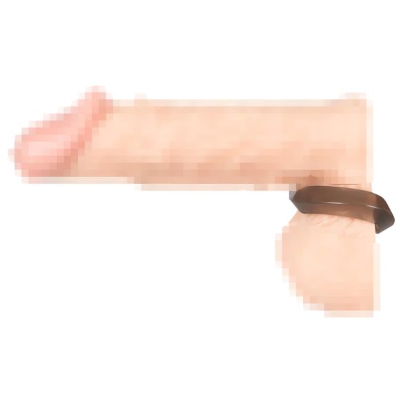 You2Toys - δαχτυλίδι πέους και όρχεων σετ - σιλικόνη γκρι